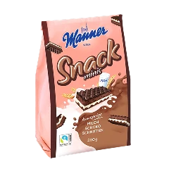 Manner Snack Minis 300g tejes-csokoládés